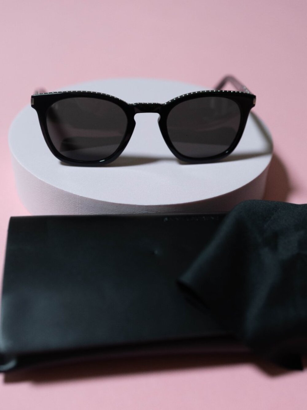 Saint Laurent Studded Sunglasses - Picture 2 of 16
